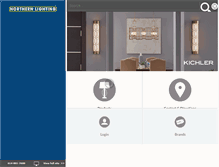 Tablet Screenshot of northernlighting.net